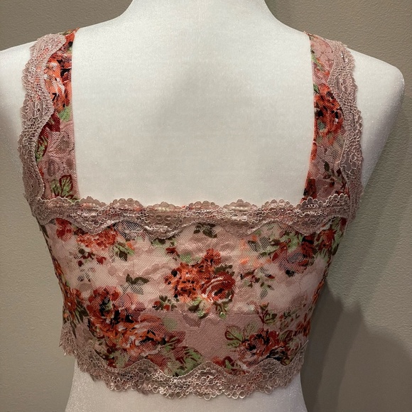 Y2K Japanese Floral Lace Bralette EUC - Picture 5 of 15